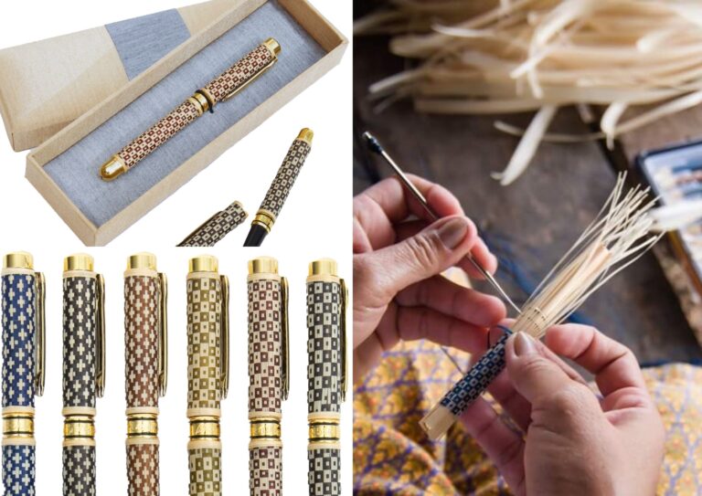 รับทำของขวัญองค์กร ปากกาสาน ชุมชนไทย