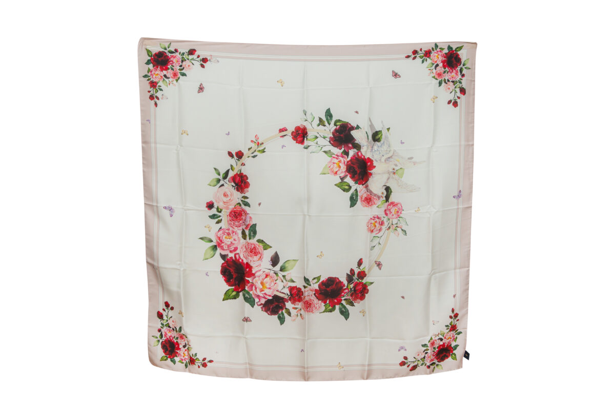 tor ผ้าพันคอ ดอกไม้ the gallery