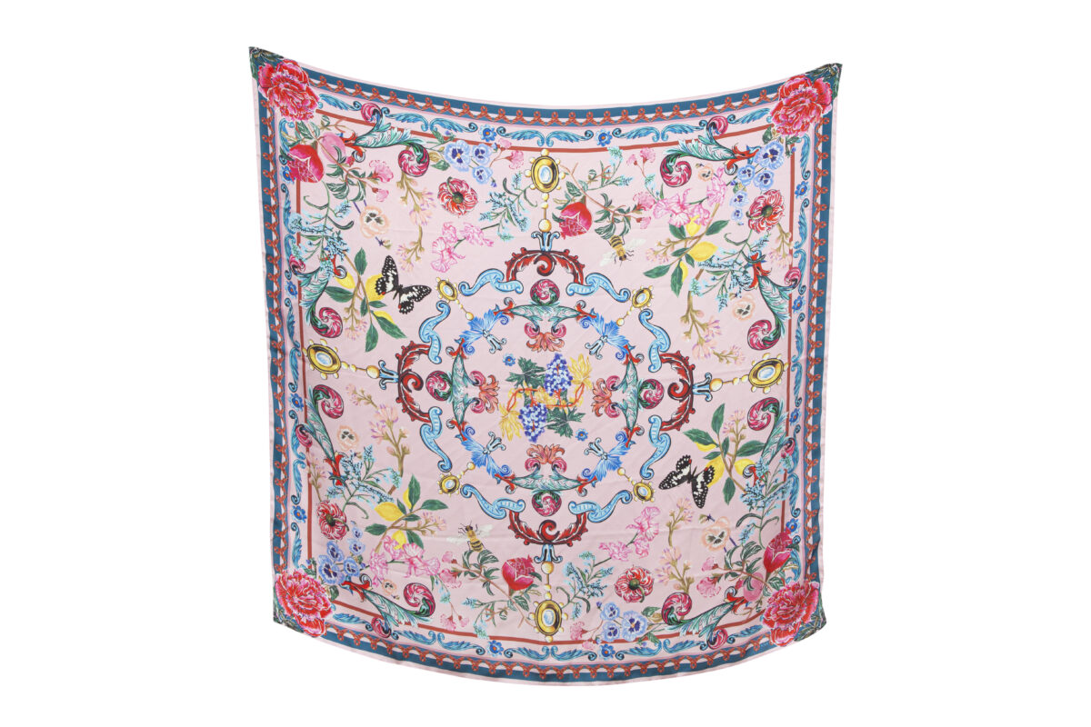 tor ผ้าพันคอ ดอกไม้ the gallery