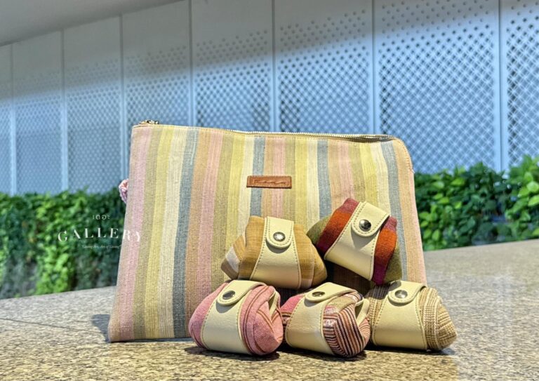 กระเป๋าผ้าทอ คราฟต์ไทย ดลมณี donmanee