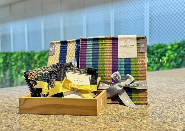 ที่รองแก้ว ของฝาก งานคราฟต์ไทย maison craft thorr's